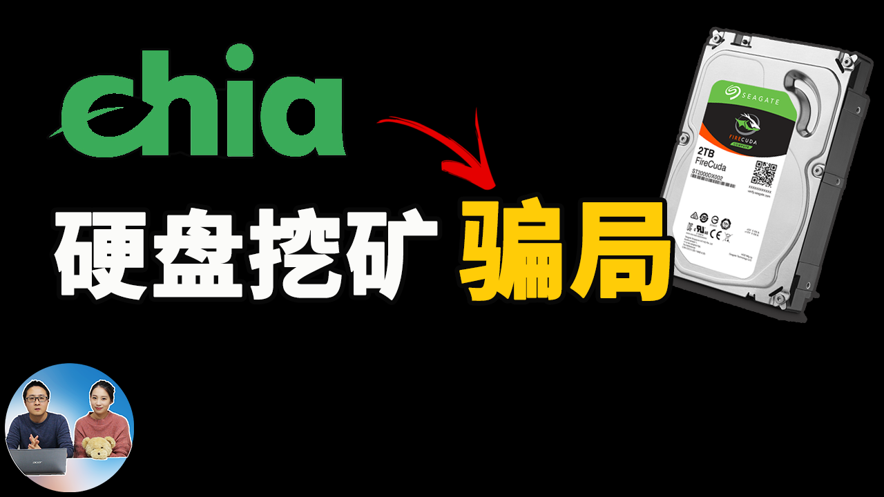 Chia奇亚币“挖矿”就是个骗局！硬盘挖矿就为中国新韭菜量身定制的局 | 零度解说