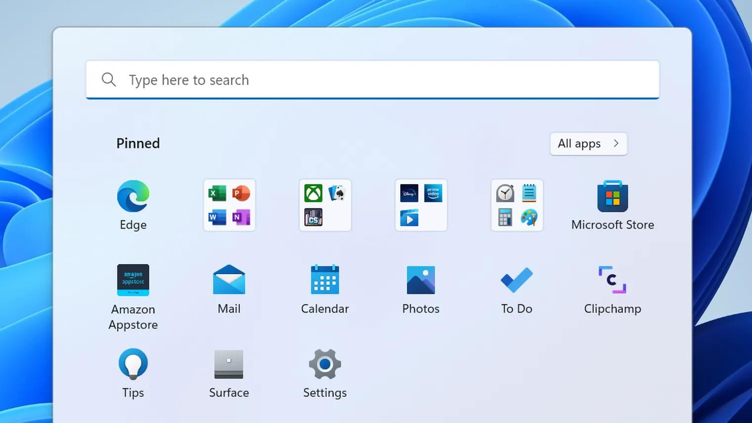 Windows 11 正在获得新的触摸手势、开始菜单文件夹等等