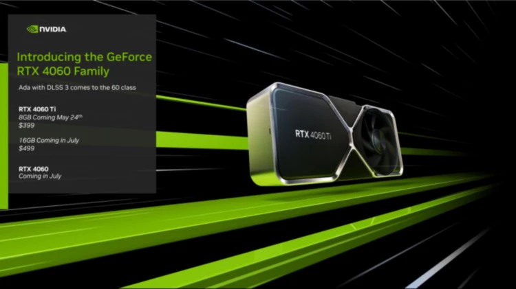 Nvidia 推出 399 美元的 RTX 4060 Ti 和 299 美元的 4060 , 难道真没提价?