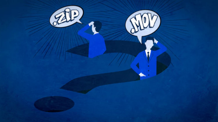 Google 将 .zip 和 .mov 域名推到 Internet 上，值得深思！