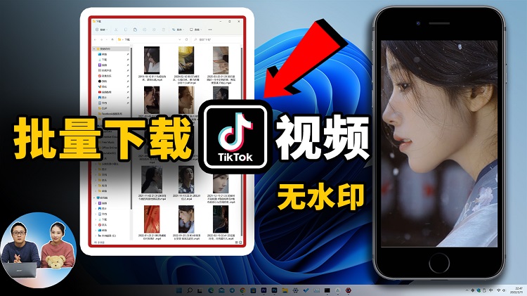批量下载 TikTok、抖音的高清无水印视频！一键轻松搞定，完全免费！ | 零度解说