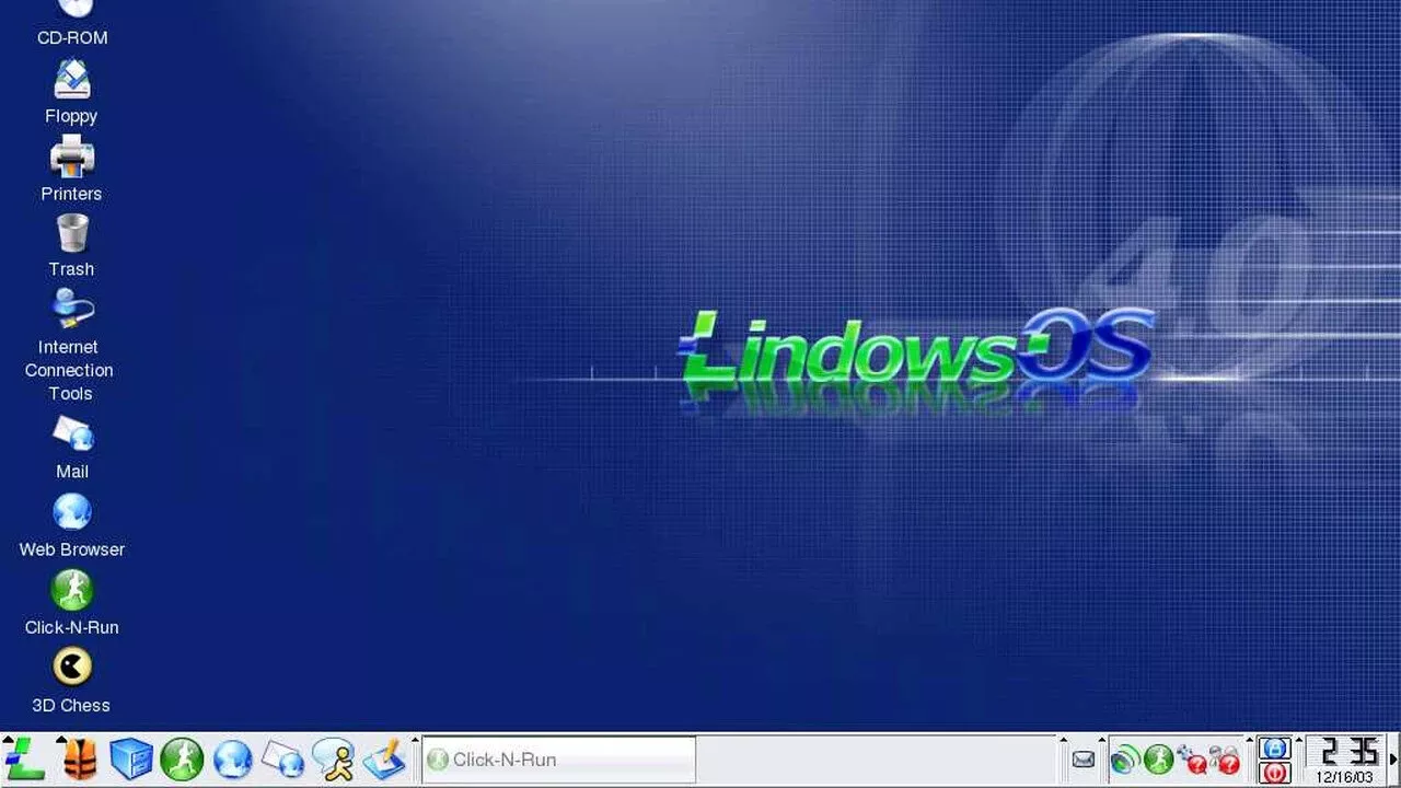 Lindows OS - 曾经被微软起诉的电脑系统！却获得 2000 万美元的和解费