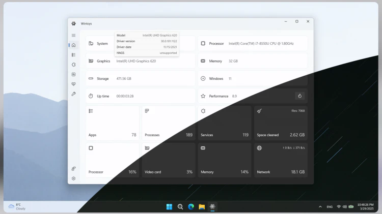 Windows 10 /11 优化神器！ Wintoys 释放电脑的全部潜力