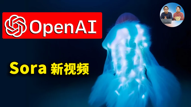 Open AI 发布 Sora 最新作品视频，看懂的可以评论下 | 零度解说