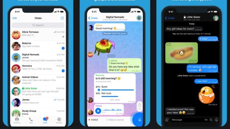 Telegram Messenger 获得下载管理器、新附件菜单等