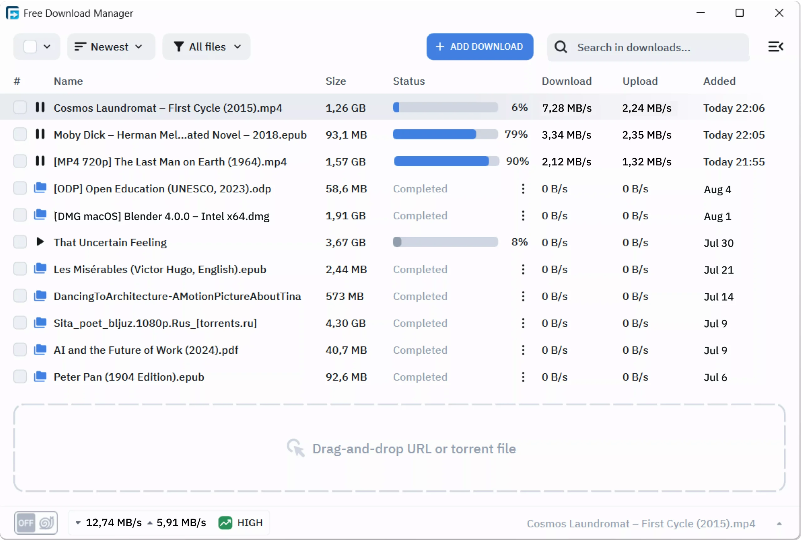 Free Download Manager（FDM）：功能强大的免费多线程下载神器