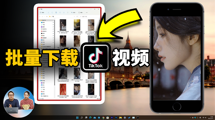 国际版 TikTok、抖音无水印视频 批量下载工具