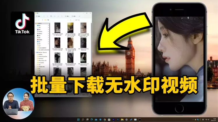 批量下载 TikTok、抖音的高清无水印视频！一键轻松搞定，完全免费！ | 零度解说