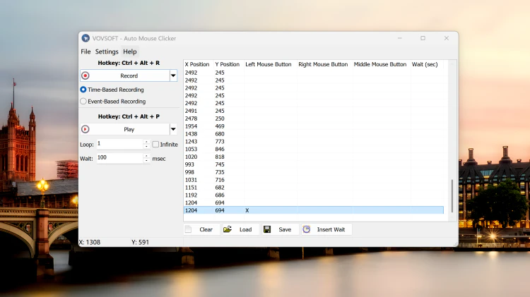 【限免】Auto Mouse Clicker 鼠标自动点击器